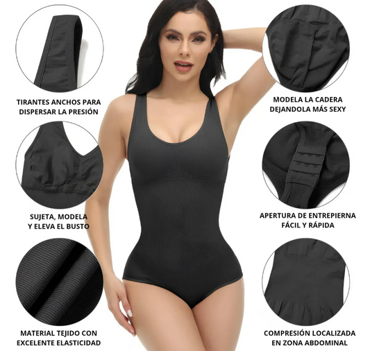 Faja Body Reductor con Push Up Y Copa Armada