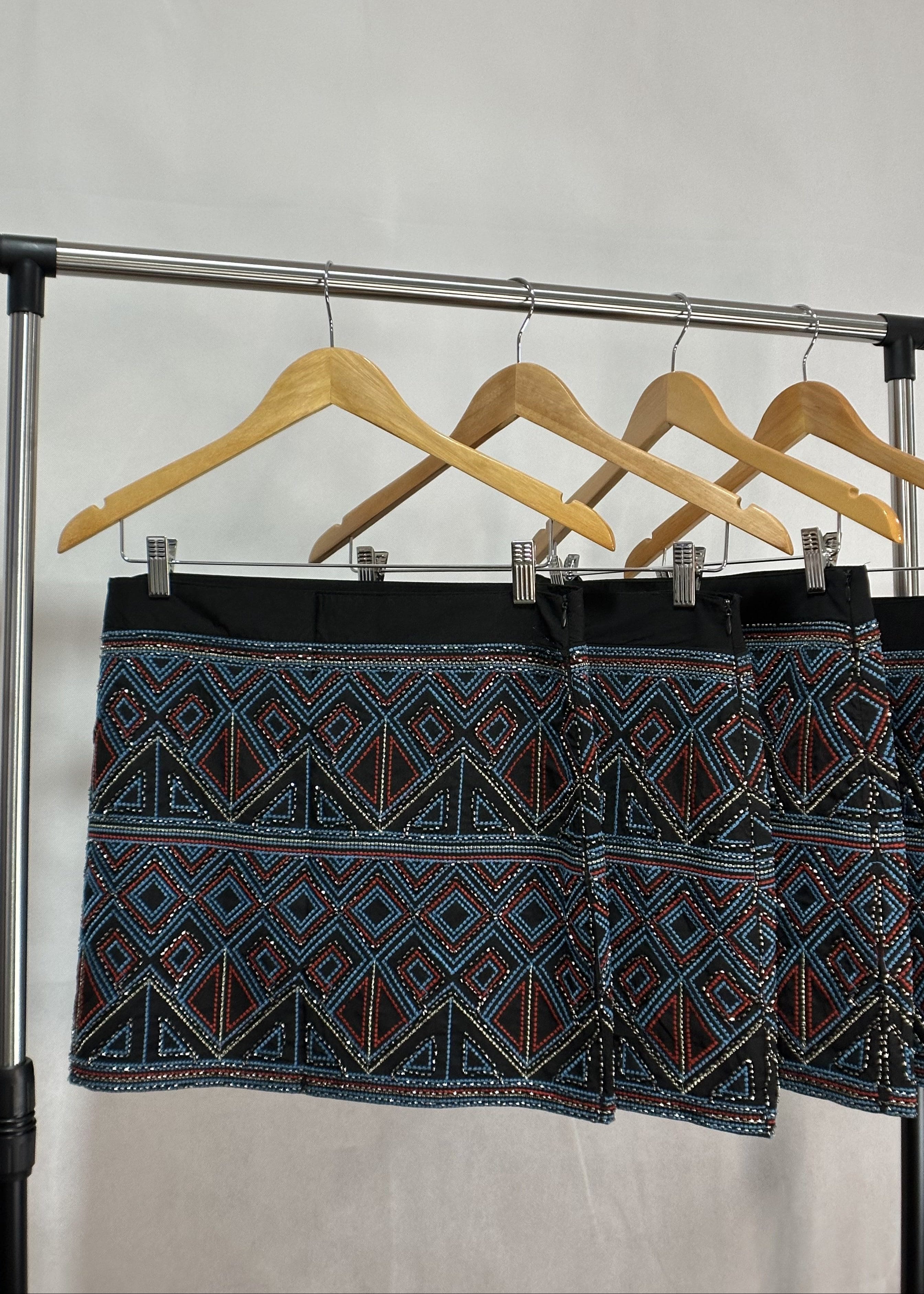 Falda Pollera Étnica Tribal OLIVÉA