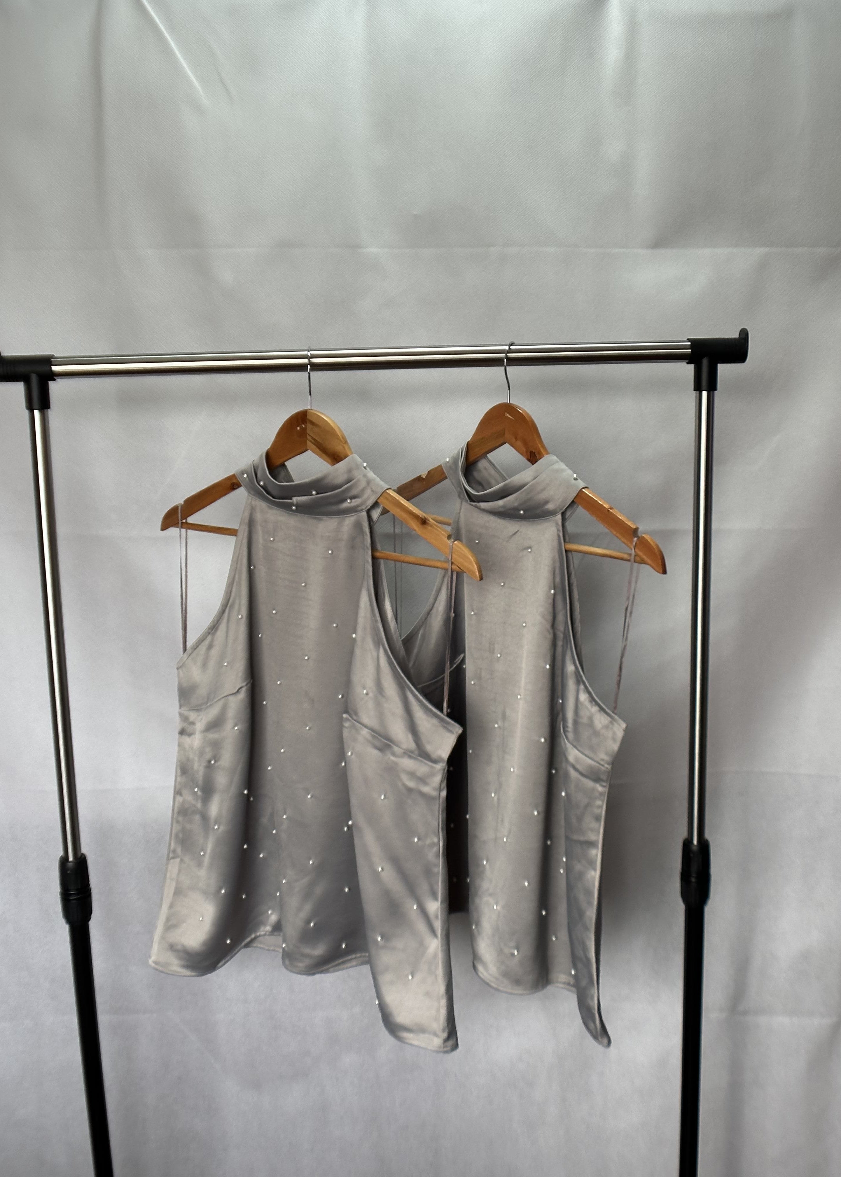 Blusa Perlas Satinada OLIVÉA