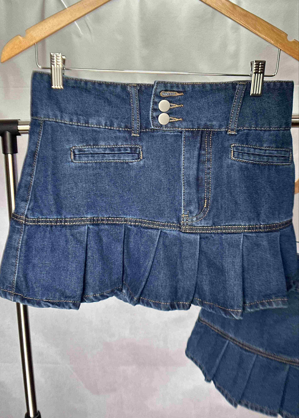 Pollera Jean Volados OLIVÉA