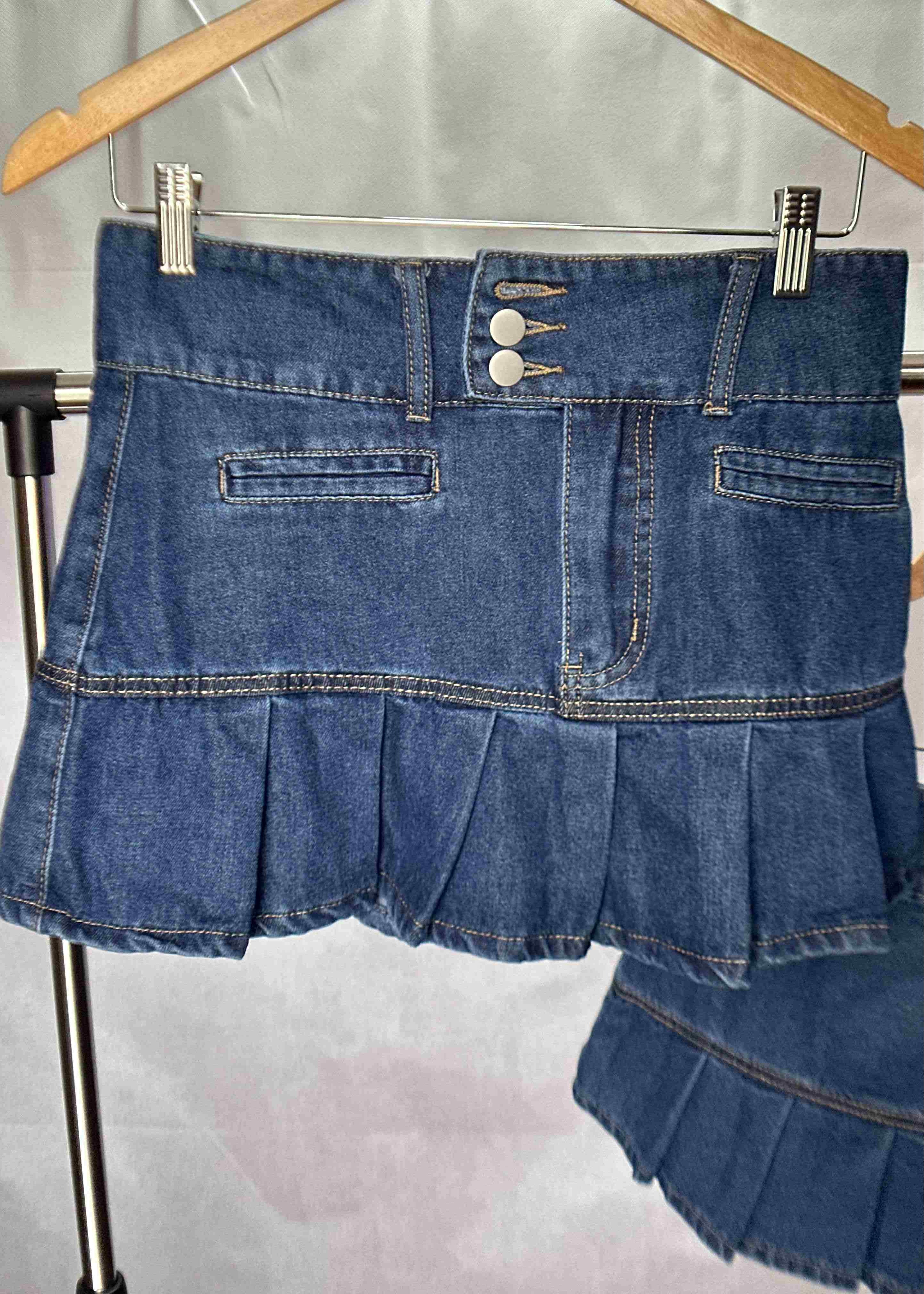 Pollera Jean Volados OLIVÉA