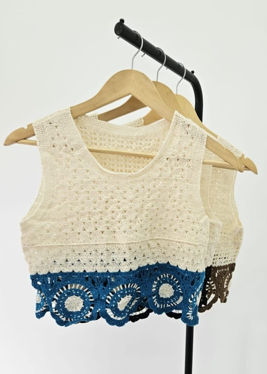 Top Crochet Orilla OLIVÉA