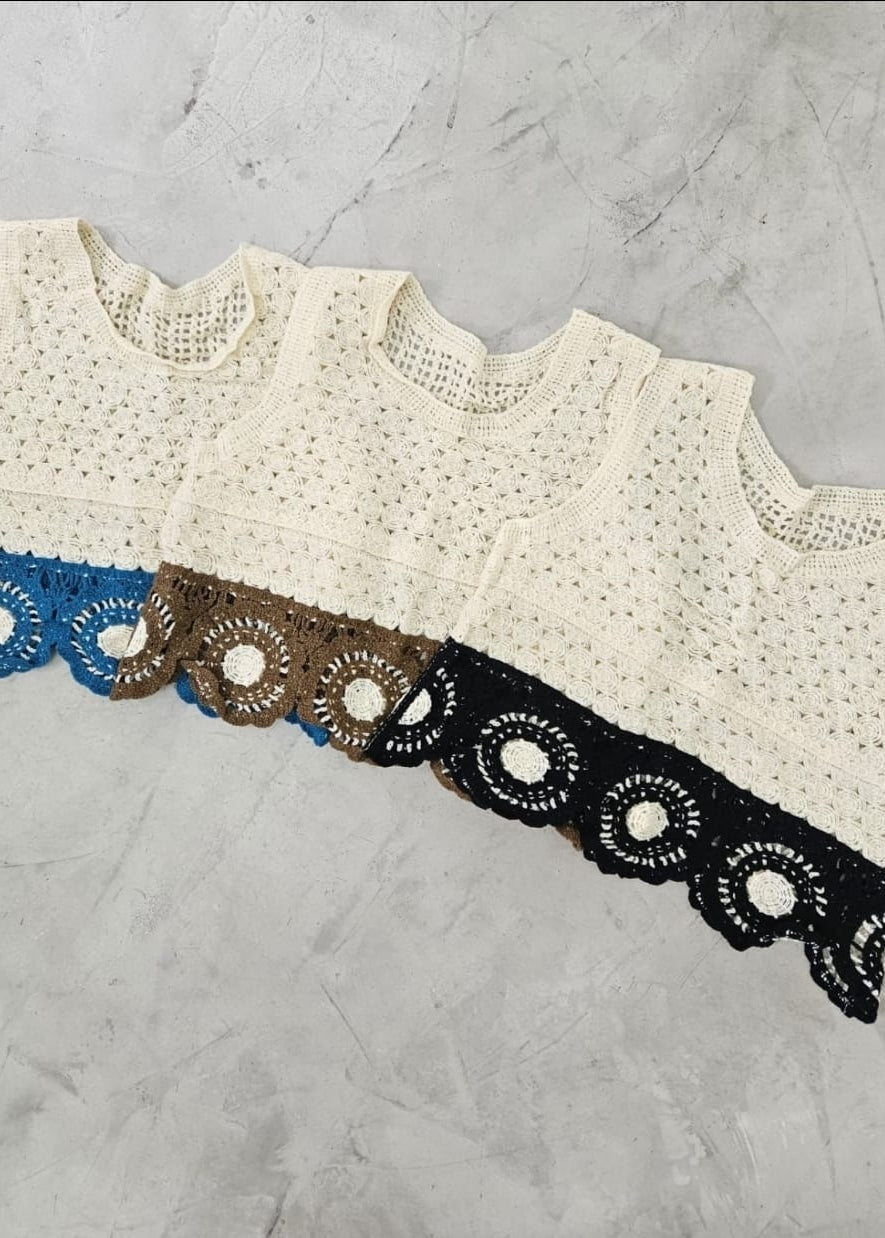 Top Crochet Orilla OLIVÉA